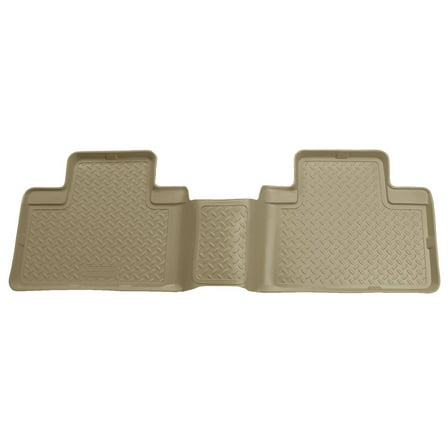 Husky Liners 73913 Classic Style Floor Liners Fit 2000-2005 Ford Excursion Third Row 1-Piece Tan