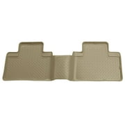 Husky Liners Classic Style Floor Mats | Fits 2001 - 2007 Toyota Sequoia | 2nd Row, 1-pc Tan - 65553