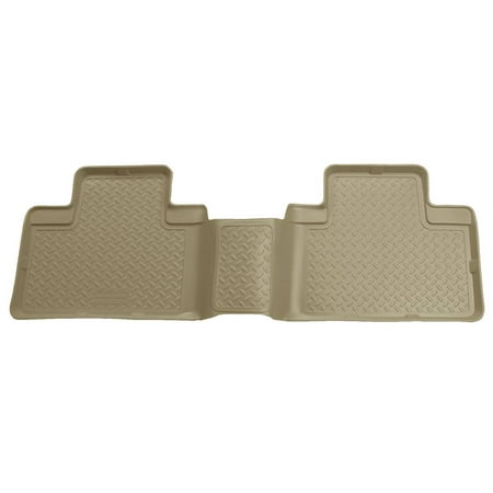 Husky Liners Classic Style Floor Mats | Fits 2000 - 2005 Ford Excursion | 3rd Row, 2-pc Tan - 73913