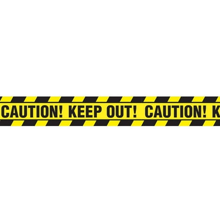 Yellow Keep Out Caution Tape 20ft - Walmart.com