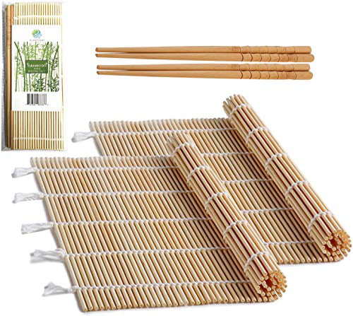 Sushi Roller Bamboo Skin 4pcs 
