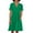 Green, variant on Puntoco Dresses for women 2025 elegant classy Summer Maxi Dresses for Women Plus Size Cotton Linen V Neck Tiered Dress Loose Casual Maternity Beach Long Flowy Dresses Green S(S)