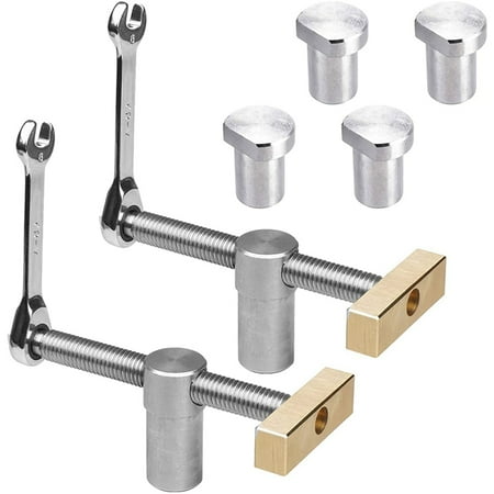 

Woodworking Adjustable Desktop Clip with 4Pc 20mm Dog Holes Stop Clip Clamp Fixture Joinery Carpenter Tools