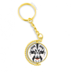 thumbnail image 1 of Mascara de la opera de Pekín zhangfei colorido Anillo de oro de metal llavero llavero, 1 of 3