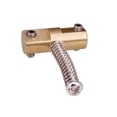 thumbnail image 3 of Yuarrent Sillines de puente de bajo, piezas de repuesto prácticas para guitarra, tornillo de montaje, sillín de cuerda fija roscado a prueba de óxido, Type3 NO3 Yuarrent HA063978-01, 3 of 6