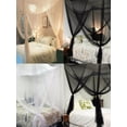 thumbnail image 3 of Sonbest Luxury Mosquito Net for Bed Canopy, Double to King, Camping Screen House, Square Netting Curtain, 4 Entries, Easy to Install 190*210*240mm, 3 of 4