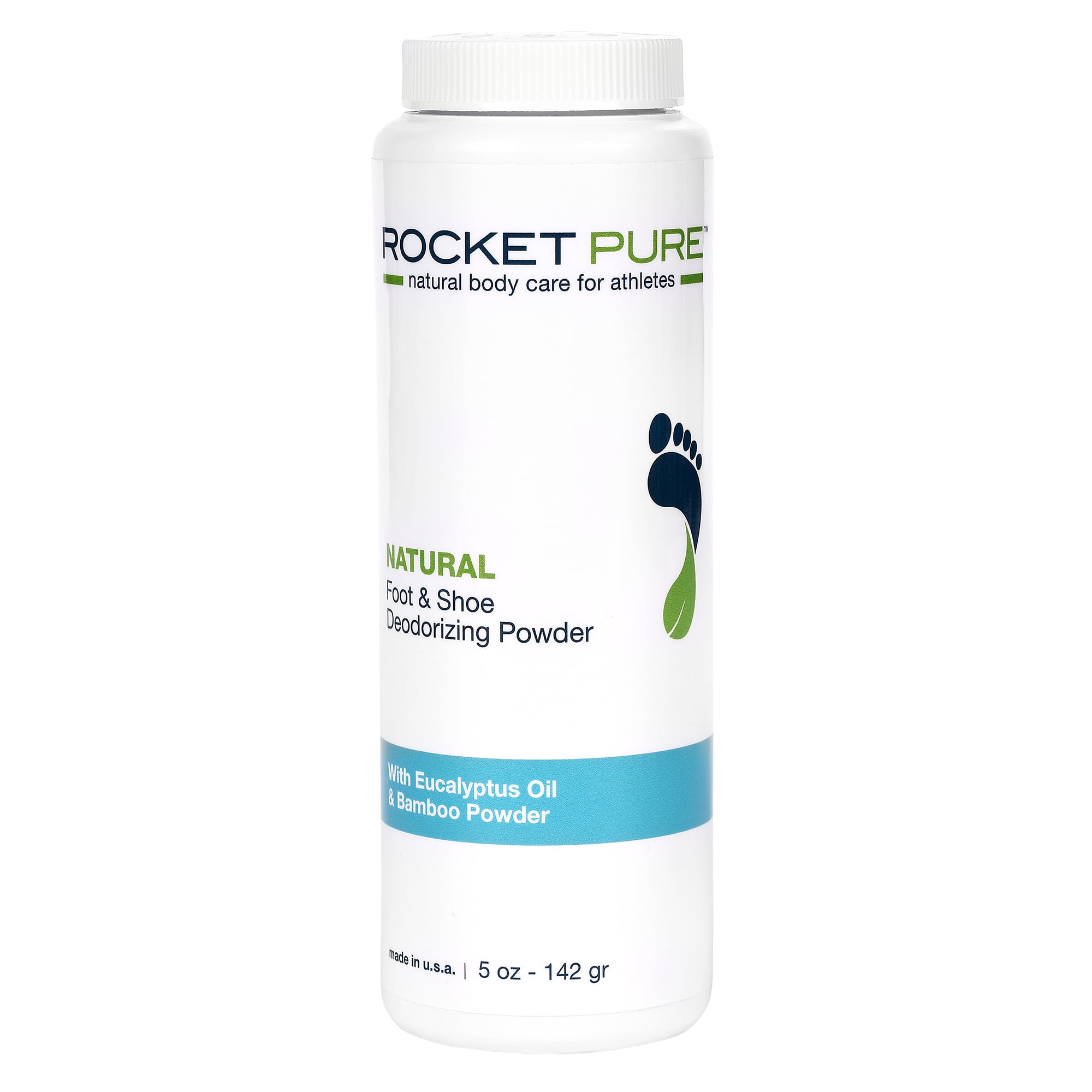 Natural Eucalyptus Foot and Shoe Deodorizing Powder for Athletes