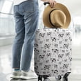 thumbnail image 2 of White Cow Milk Cow Pattern Luggage Cover Fashion Suitcase Cover Baggage Covers Fit 25-28 Inch Luggage (Go Travel), 2 of 5