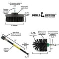 thumbnail image 5 of Household Supplies: Grill Brush Drill Set Power Scrubber Kit - Cordless Electric Spin Scrubber for BBQ Cleaning, Fireplace Grates & More - Rust Remover - No-Wire Design Included in Cleaning Tools Set, 5 of 7