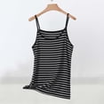 thumbnail image 3 of Jamicy Tank Tops for Women Stripe Print Cami Top Y2k Spaghetti Strap Backless Crop Tank Aesthetic V Neck Sleeveless Slim Fit Going Out Tops, 3 of 5