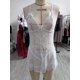 thumbnail image 1 of Conjunto de ropa interior sexy con tirantes de encaje y falda bordada de malla 4377s-, 1 of 6