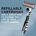 thumbnail image 5 of BIC Flex 5 Rasoirs Rechargeables pour Hommes, Rasoirs à 5 Lames Durables pour un Rasage Doux et Confortable, 1 Manche et 3 Cartouches, Ensemble de Rasage 4 Pcs, Ensemble de Rasage 4 Pcs, 5 of 5