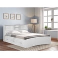 thumbnail image 2 of Better Home Products California Wooden Queen Captains Bed in White, 2 of 14