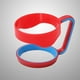 thumbnail image 3 of Asa para vasos de 30 oz, ligera, a prueba de derrames, portátil, antideslizante, para RTIC OZARK TRAIL SIC CUP y más, para agua, café, taza de viaje (roja), 3 of 5