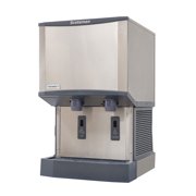 Scotsman HID312A-1 Meridian Nugget Ice & Water Dispenser, 12-Pound Capacity, Stainless Steel, 115-Volts, NSF