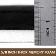 thumbnail image 3 of CPDD Black Memory Foam Bathroom Rug Set 3 Piece Non Slip Extra Absorbent Shaggy Bathroom Mats and Rugs Sets, Soft & Dry Bath Mat Sets for Bathroom Washable Carpets Set Black 3 Pieces Set, 3 of 8
