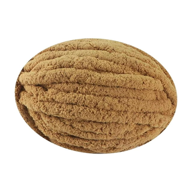 Fil Épais et Volumineux en Polyester pour Couverture Tricotée, Tapis, Lits pour Animaux, Fabrication de Tapis, Kaki