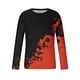 thumbnail image 4 of Blusas y camisas de manga larga y cuello redondo para hombre, camisetas informales con estampado de cuello redondo, blusas de manga corta para hombre, 4 of 4