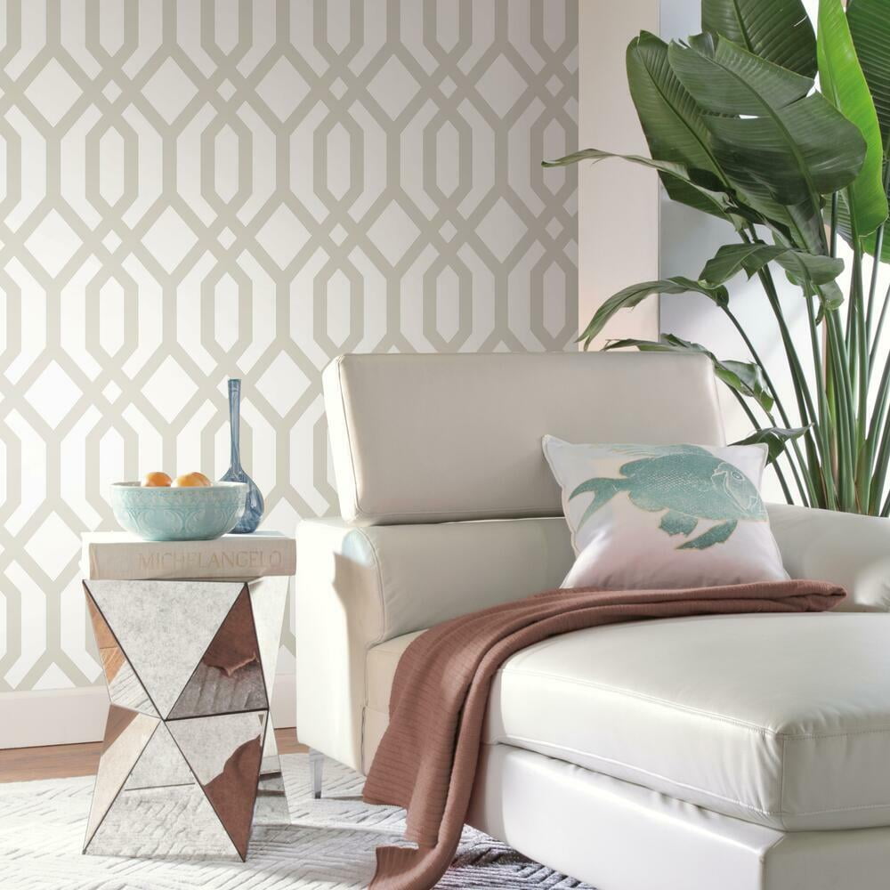 Gazebo Lattice Peel and Stick Wallpaper