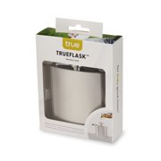 True Stainless Steel Liquor Flask for Travel, Camping, Hiking, Outdoor, 6oz