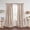Linen, variant on Threadmade Grainger Buffalo Check Blackout Window Curtain, Linen - 52"W x 84"L