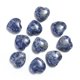 thumbnail image 1 of Nvzi 50 piezas de decoración de corazón de melocotón con manchas azules sin agujeros, en forma de corazón de 20 mm, en forma de corazón para niños y niñas, accesorios decorativos, 1 of 5