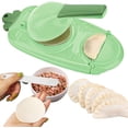 thumbnail image 1 of Prensa para tortillas 2 en 1, molde manual para envolver bolitas de masa, prensa para masa de empanadas y bolitas de masa, aparato de cocina para hacer bolitas de masa (verde), 1 of 4