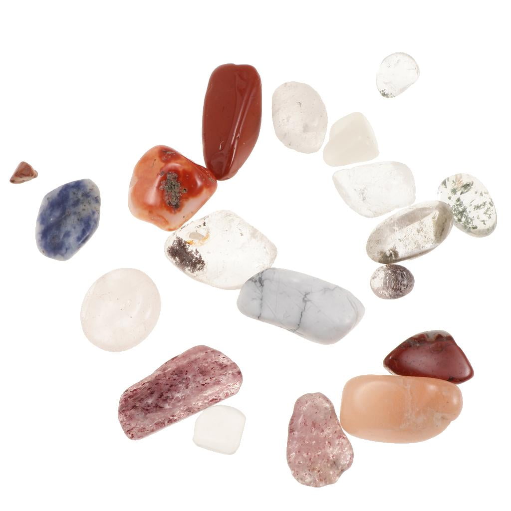 Mixed Gemstone Crystals Earth Science Toy 15pcs Rock & Mineral Collection 