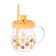 thumbnail image 2 of Vaso Disney Winnie Pooh de Vidrio con Tapa y Popote para Niños de 600 ml., 2 of 4