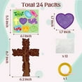 thumbnail image 3 of Prayer Cross Trees Craft Sticker for Easter Party Sunday School Church Decor,Make Your Own Holy Week Crosses Tree Hanging Decor, 3 of 6