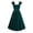 Green, variant on Women's Plus Size Lace Up Gothic Short Sleeve Shaping With Straps Long Dress Pink