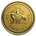 thumbnail image 2 of 2018 Barbados 1 oz Gold Trident BU, 2 of 2