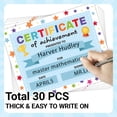 thumbnail image 2 of Porte-certificats de Récompense Personnalisés Porte-Diplômes Rectangle Étoile 200x250mm 30 Pcs/ensemble, 2 of 7