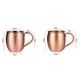thumbnail image 2 of Taza de cobre puro 100% de 530 ml, taza de mula de Moscú, taza de tambor, taza de cóctel, 2 of 5