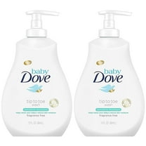 Dove Baby Tip To Toe Wash 13 Ounce Sensitive Pump 384ml 2 Pack