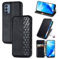 thumbnail image 1 of Case for OnePlus Nord N200 5G Flip Cover Wallet Flip Cover Magnetic Protective - Black, 1 of 5