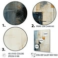 thumbnail image 3 of Designart "Christian Cross Geometric Mosaic" Christianity Floater Framed Wall Art Prints, 3 of 5