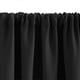 thumbnail image 4 of Kitchen Curtains Blackout Solid Short Window Curtain Rod Pocket Farmhouse Short Window Curtain, 1 Panel, 4 of 5