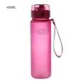 thumbnail image 2 of Cateissary 1 taza de agua de plástico para exteriores, taza para deportes acuáticos con jugo frío, taza de agua portátil con cuerda de leche, taza de Teteras rosado 400ML Cateissary HA004187-07, 2 of 6