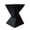 Black, variant on GZXS Sculptural Hourglass Accent Side Table, Unique Twisted End Table, Small Drink Tables for Living Room, Bedroom, Patio, Balcony, No Assembly Required, Natural