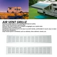 thumbnail image 4 of Aluminium Alloy Rectangular Ventilation Grille Plate for Cabinet Shoe Closet Vent, Ventilation Cover for RVs Campervans, 4 of 7
