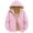 C56/Pink, variant on XIYON Kids Winter Coat Boys Winter Lined Hooded Jacket Thickened Warm Coat For Children And Youth Cold Weather Outdoor Windproof With Embossed Design 3-4 Years