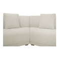thumbnail image 4 of Moe's Home Collection Fraser Modular Sofa Fabric White, 4 of 4