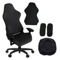 thumbnail image 1 of Funda ergonómica para silla de juegos de ordenador OOKWE para asiento reclinable de carreras, 1 of 7