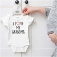 thumbnail image 5 of I Love My Grandma Cute Grandchild Romper Boys or Girls Infant Baby Brisco Brands 12M, 5 of 6