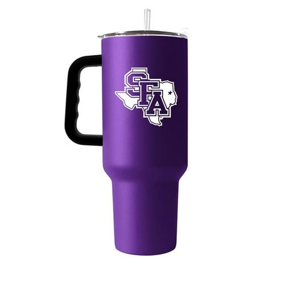 Logo Brands 255-S40PT-34 Stephen F. Austin Lumberjacks 40 oz Flipside Powder Coat Tumbler