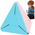 thumbnail image 3 of Pyramid Speed Cube - ABS Material Pyraminx Stickerless | Encourage Learning Magic Cube | Fluid Rotation Puzzle Twist | Visual Delight Puzzle Cube Toy, 3 of 6