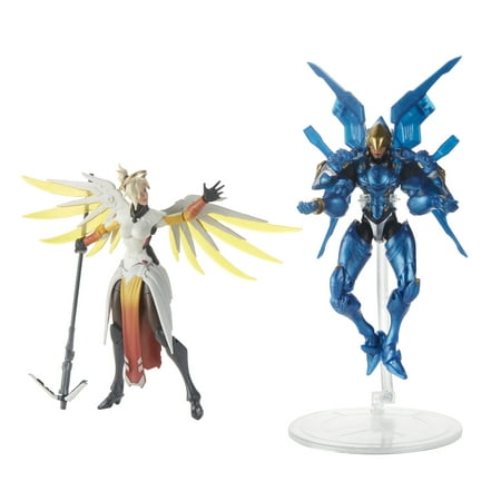 Overwatch League: Ultimates Pharah and Mercy Kids Toy Action Figure for Boys and Girls (11”)
