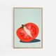 thumbnail image 3 of Póster de lienzo con diseño de frutas abstractas y modernas maximalistas para pared, con impresiones de naranjas, melocotones, fresas, sandías, tomates, limones y higos, para decoración del hogar, 3 of 5