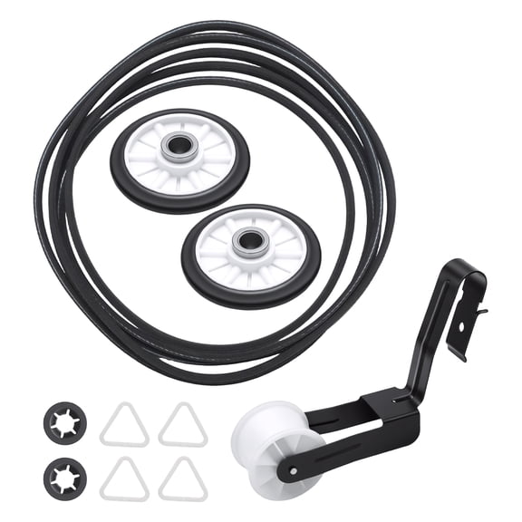 4392065 Dryer Repair Kit, 349241T Drum Roller 691366 Idler Pulley 341241 Belt, replacement for Whirlpool & Kenmore Dryers